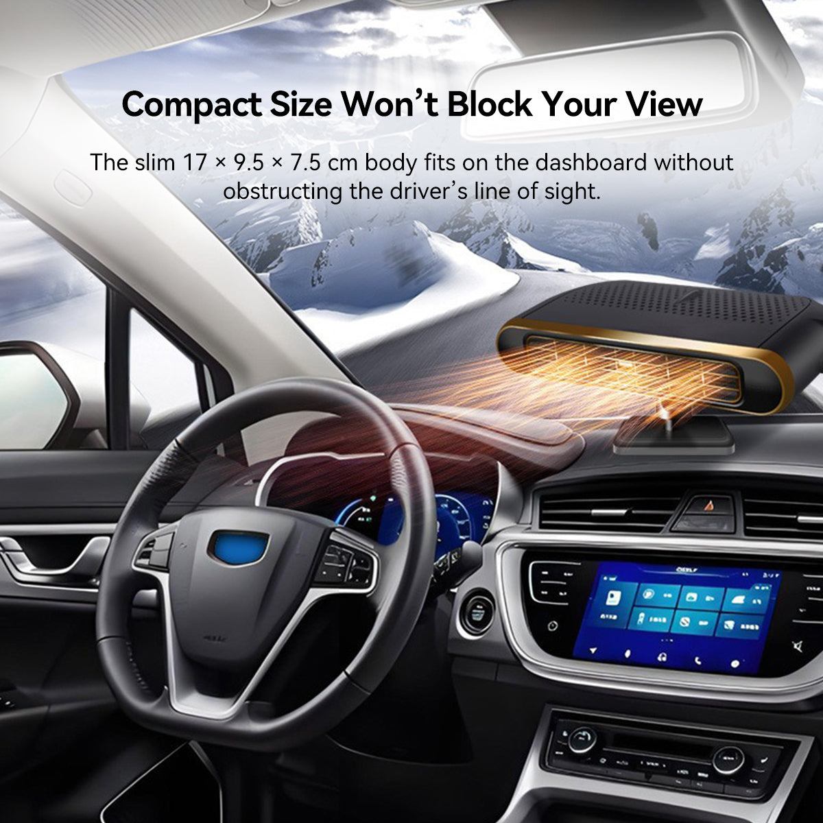 12V Portable Car Heater & Defroster