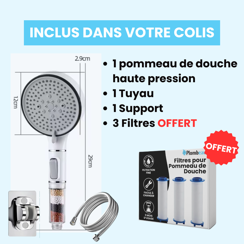 Anti-Limescale Shower Head