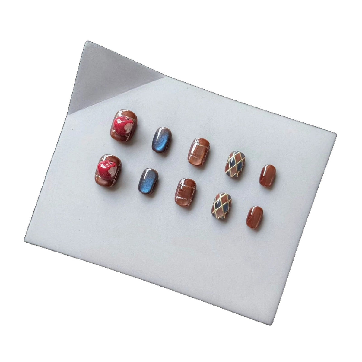 Artistic Press-On Nail Set