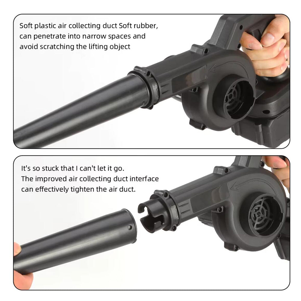 Battery-powered blower/leaves blower – ideal for cleaning or gardening