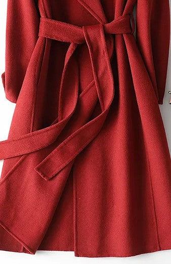 Belted Wrap Coat