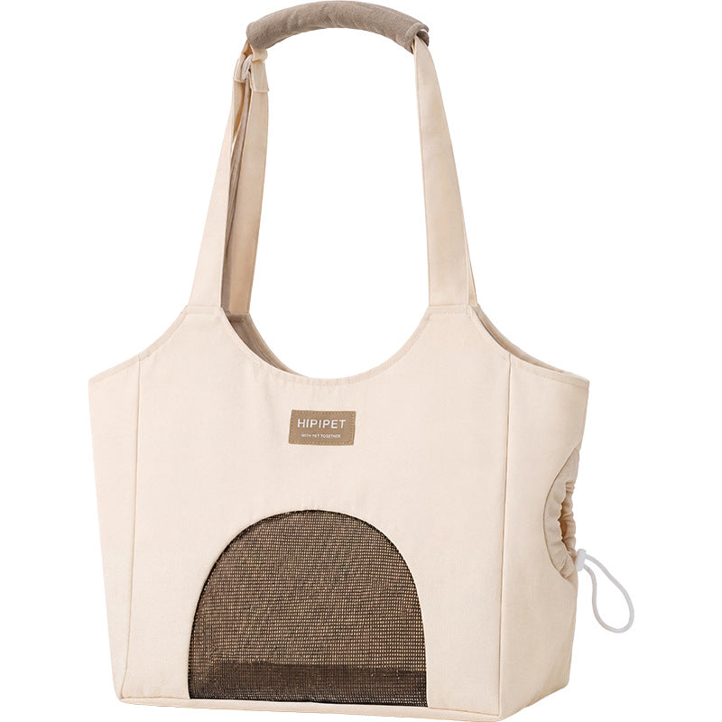 Breathable Canvas Pet Carrier Bag