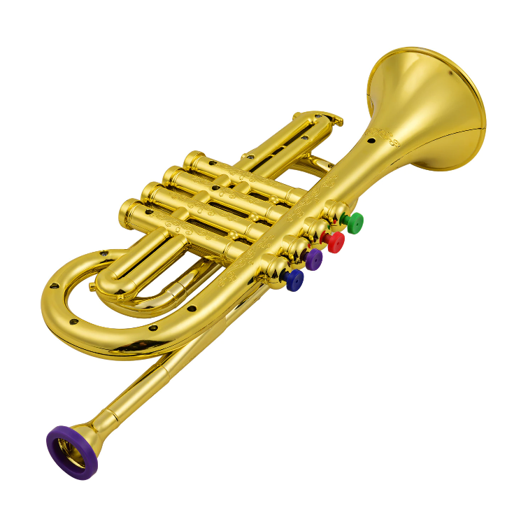 Children's Trumpet Musical Toy Gift Music Playing Tool Simulation Instrument