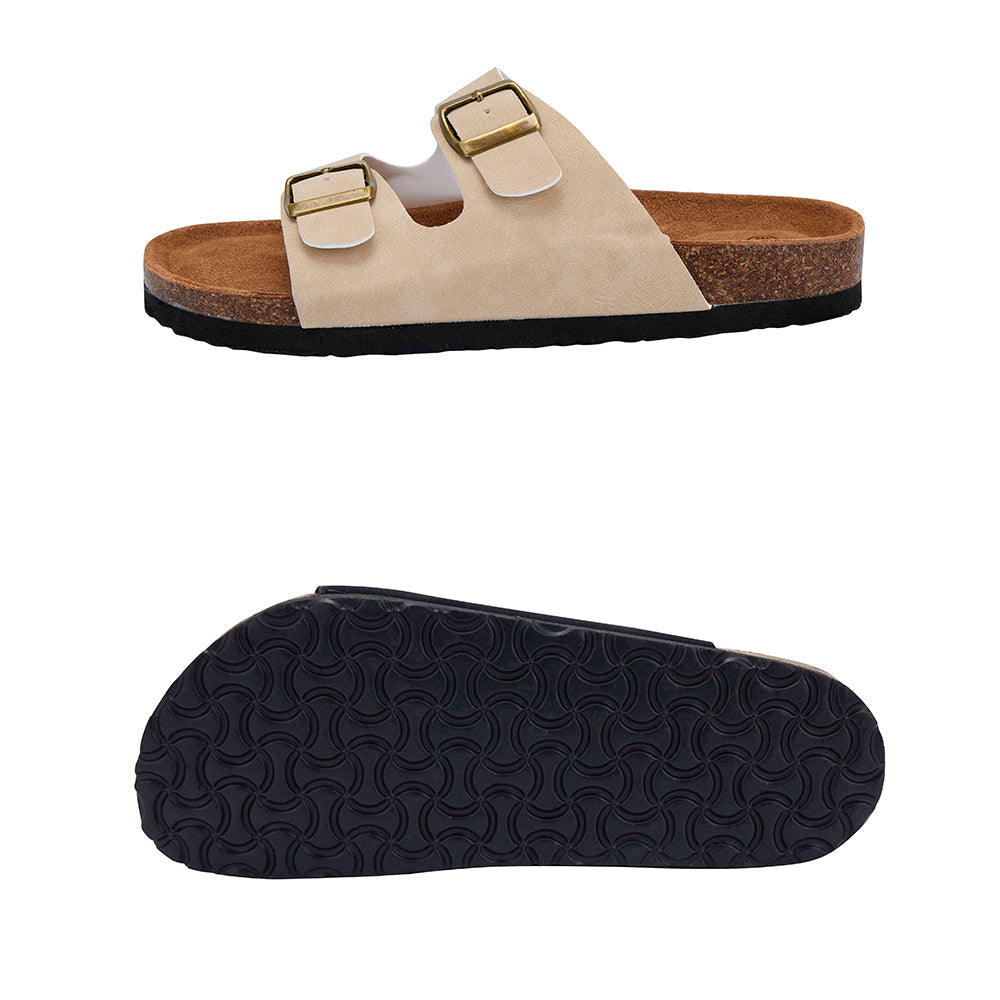 Classic Strap Sandals - Black, Brown or Beige