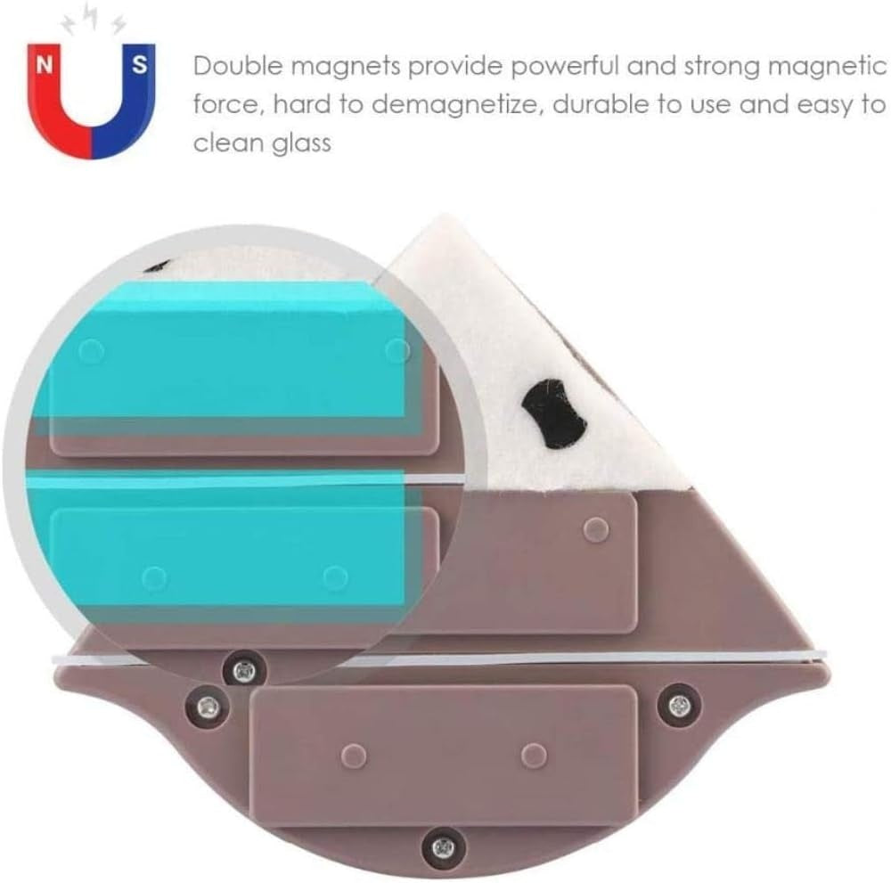 Cleaner Pro° Window Cleaning: Easy Double-Sided Window Cleaning Tool