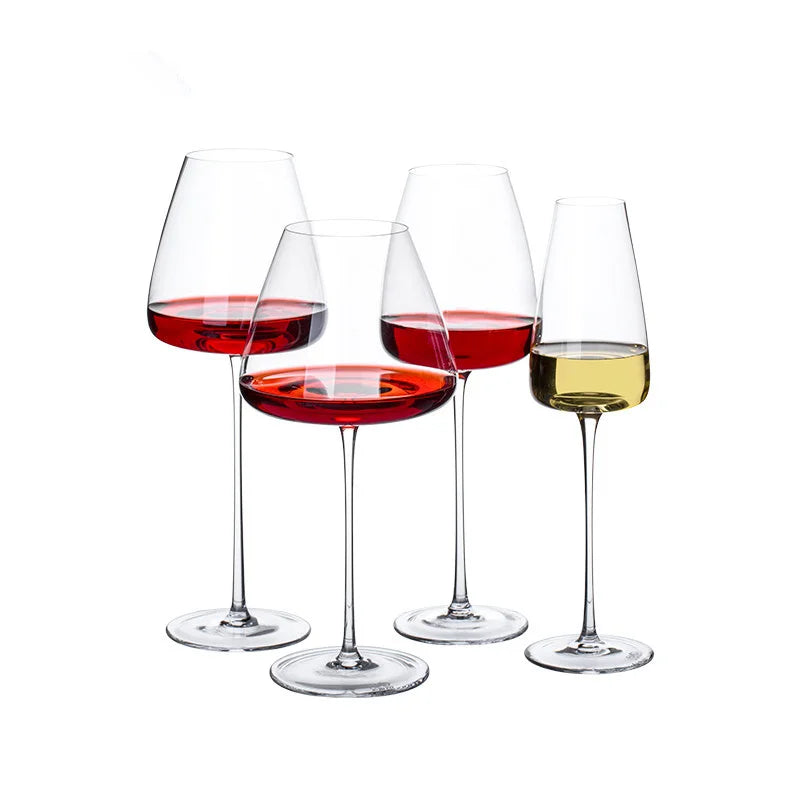 Crystal Wine Glasses | Handmade Elegance