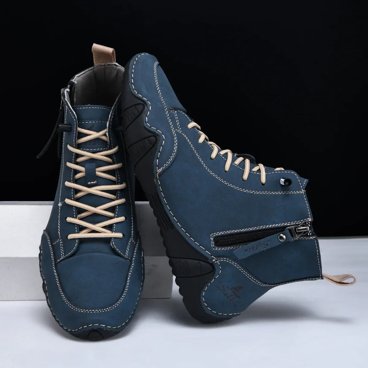Cushioned Orthopedic Zip Boots