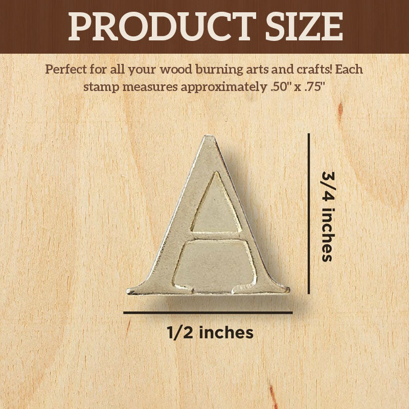 DIY Set for Burning and Sculpting Letters and Numbers