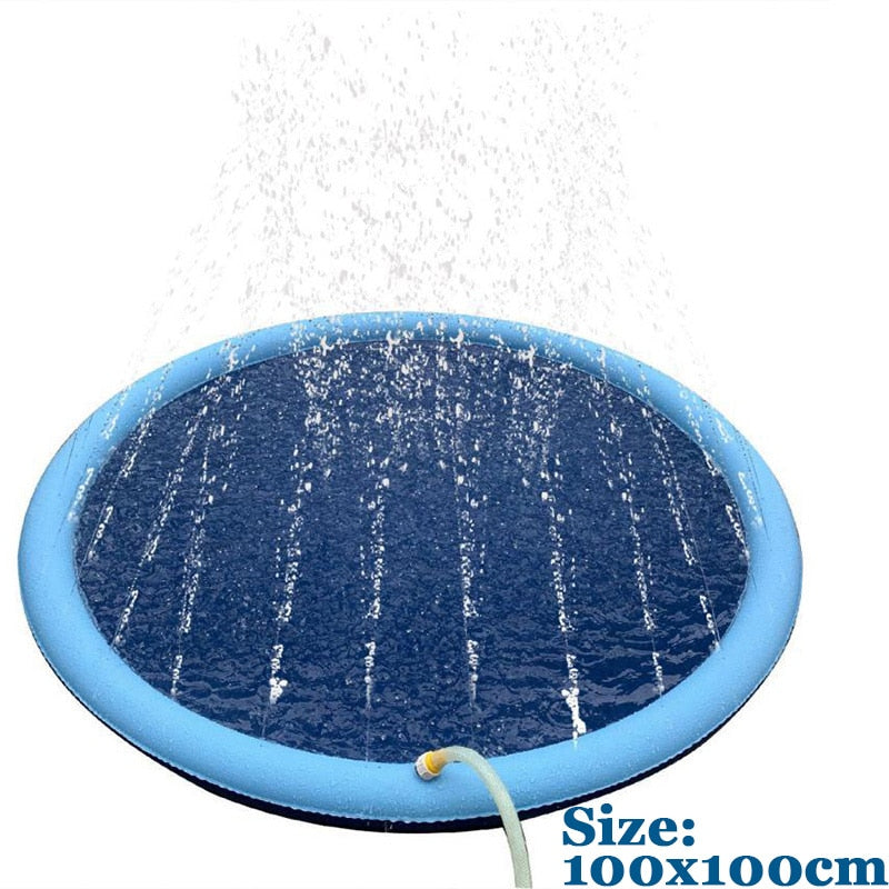 Dog Sprinkler Pad for Dogs – Cool Down and Play in Summer Heat!