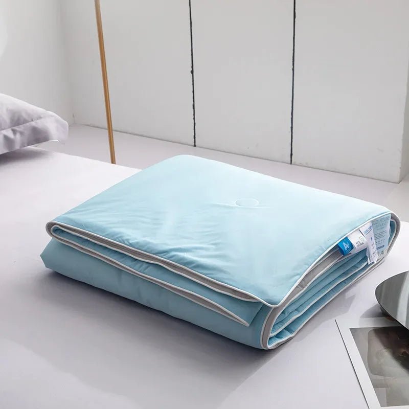 Double-sided Cooling Blanket for Refreshing Sleep Comfort