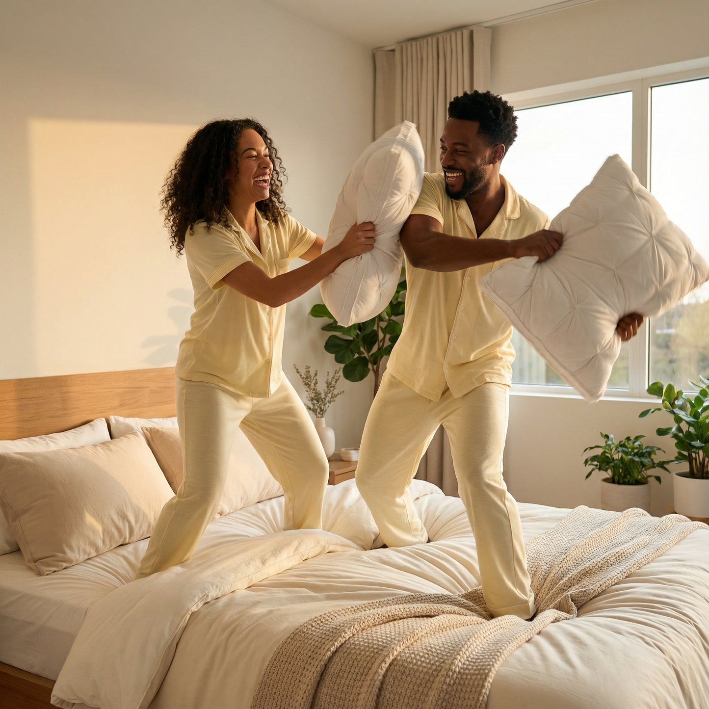 Down Pillow | Soft Support Like in a Hotel | Breathable Cotton Cover