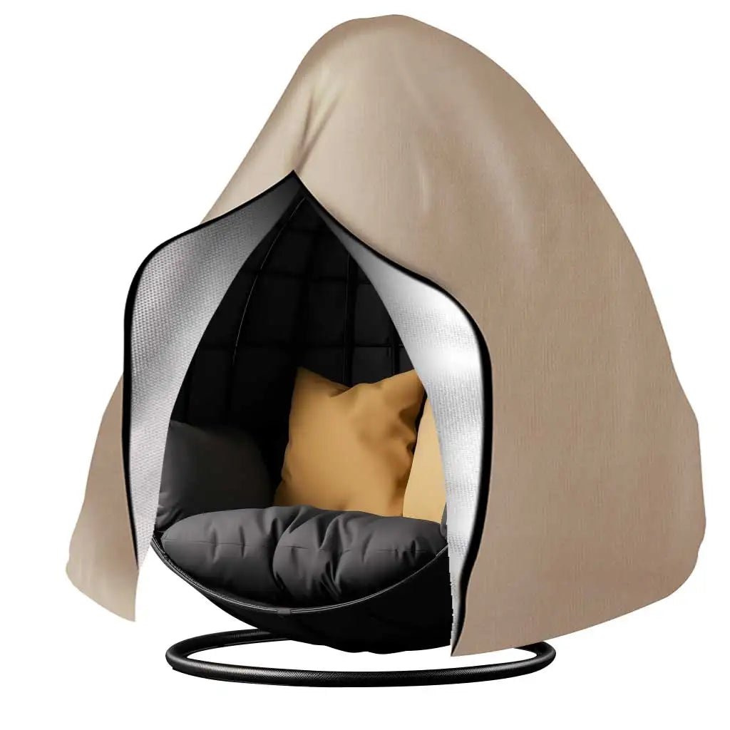 Durable Waterproof Egg Chair Cover – UV Protection and Windproof, Oxford Polyester 210D, 115×190 cm or 230×200 cm
