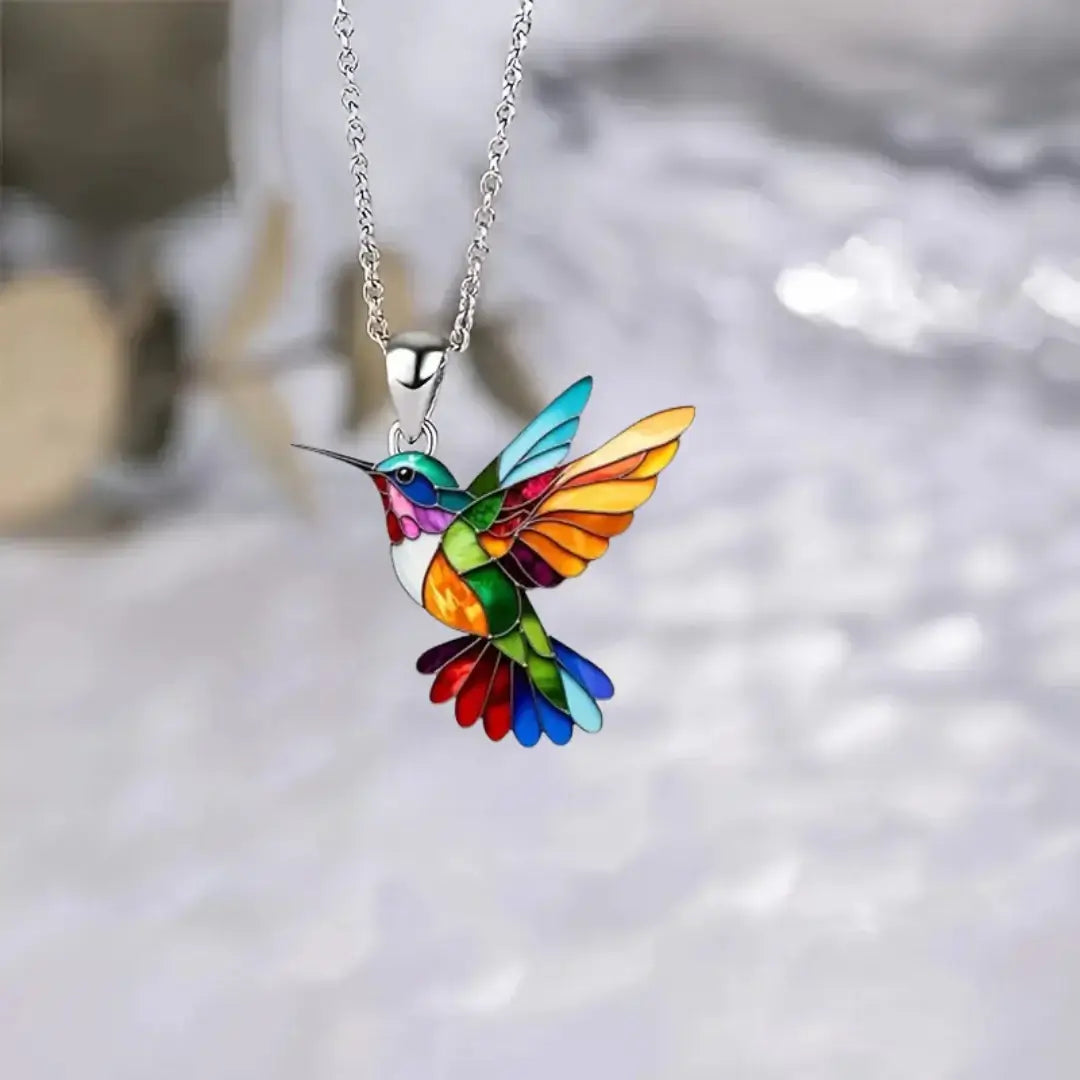 Elegan Hummingbird Necklace: A Symbol of Freedom and Renewal