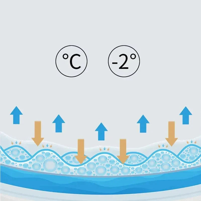 Ergonomic gel cooling pillow for restful sleep comfort