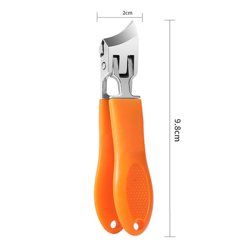 Ergonomic Nail Clipper with Non-Slip Grip – Ideal for Thick and Ingrown Nails
