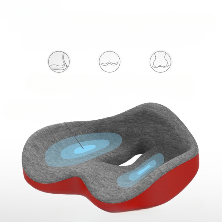 Ergonomic Orthopedic Seat Cushion in Memory Foam