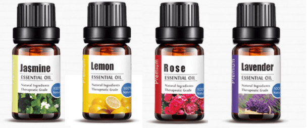 Essential Oil Kit (4 x 10 ml) - 100% Pure and Natural