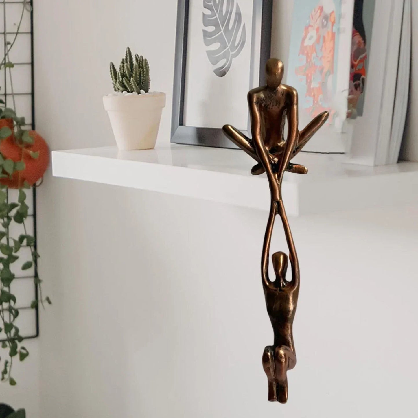 Eternal Love & Strength Sculpture Figurine Home Décor Unique Decoration