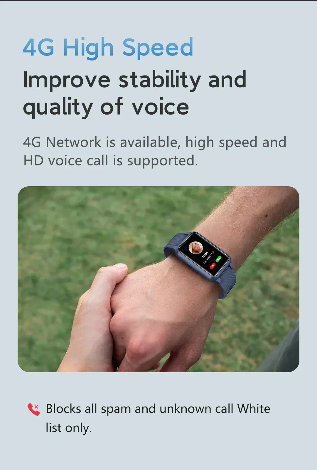 Fall Detection Smartwatch for Seniors - 4G Medical Alarm with GPS & SOS Smartwatch