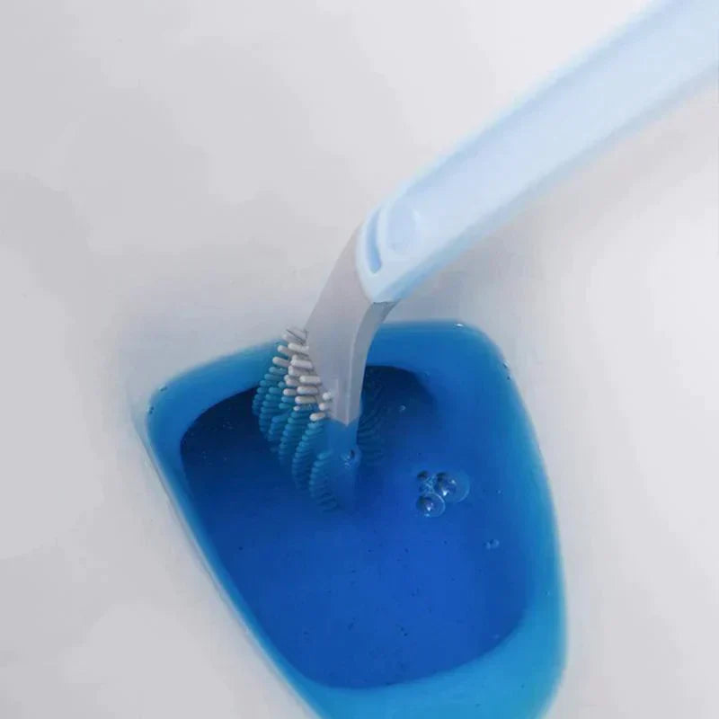 Flexible Toilet Brush with L-Shaped Head