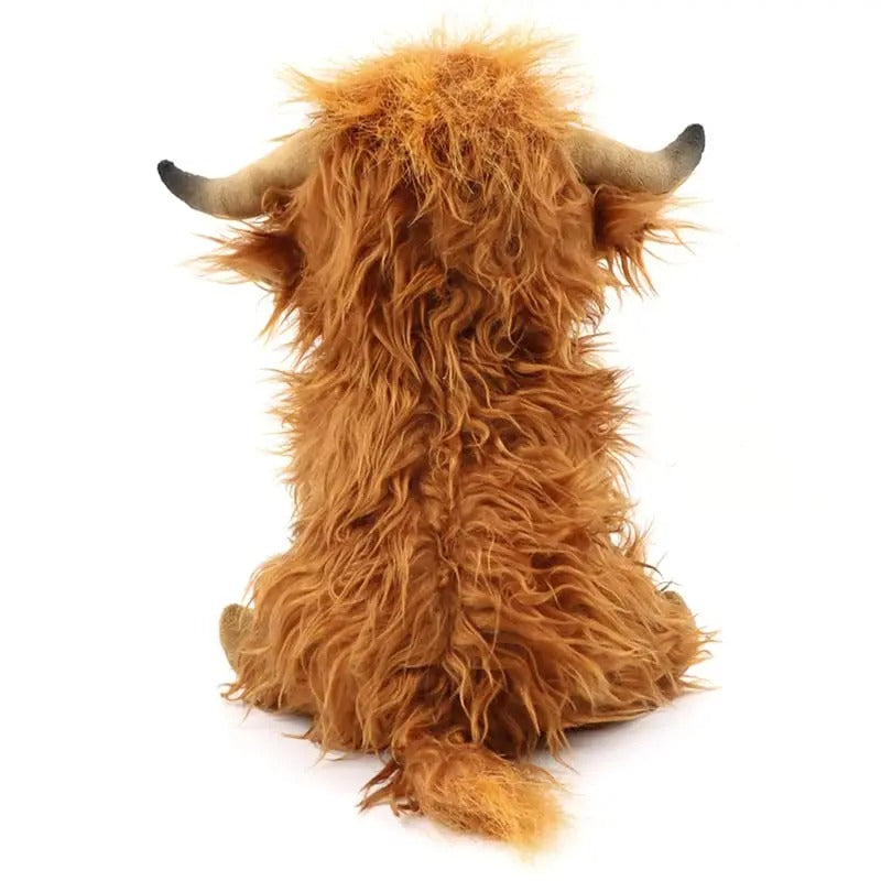Fluffy Highland Cuddle – Soft Cow for Young and Old