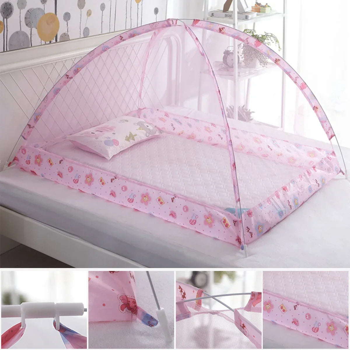 Foldable Baby Mosquito Net for Infants & Toddlers