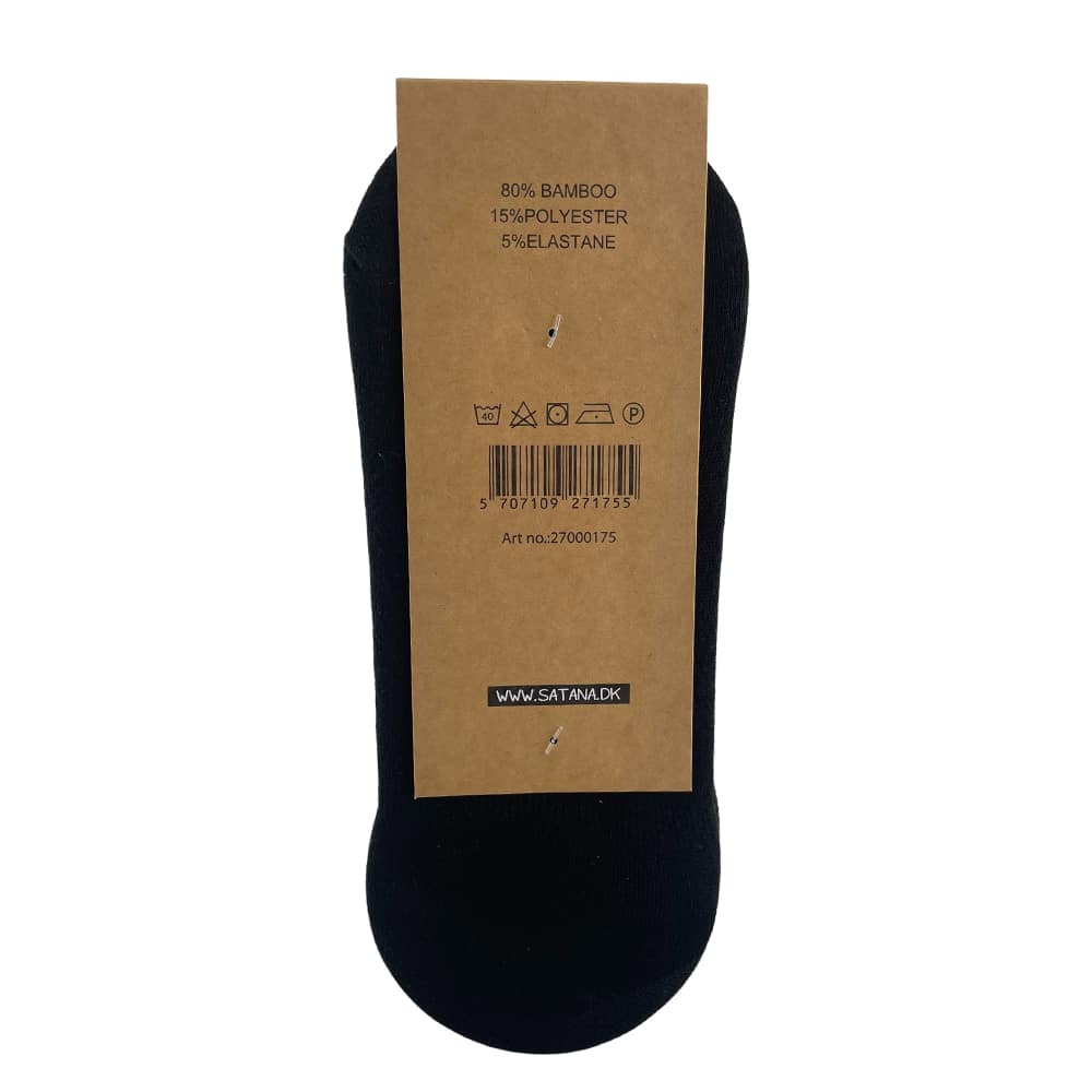 Footies 5 pairs (black or white)