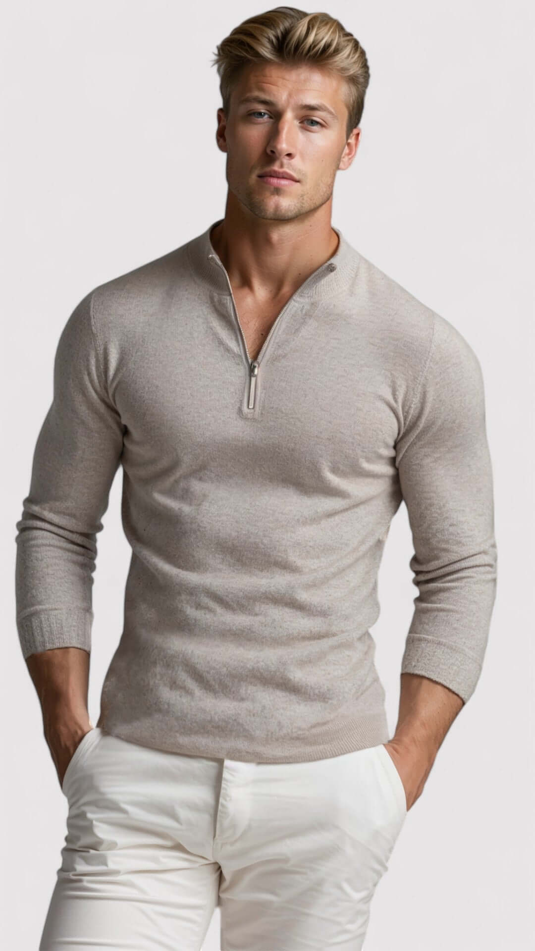 Half-Zip Sweater