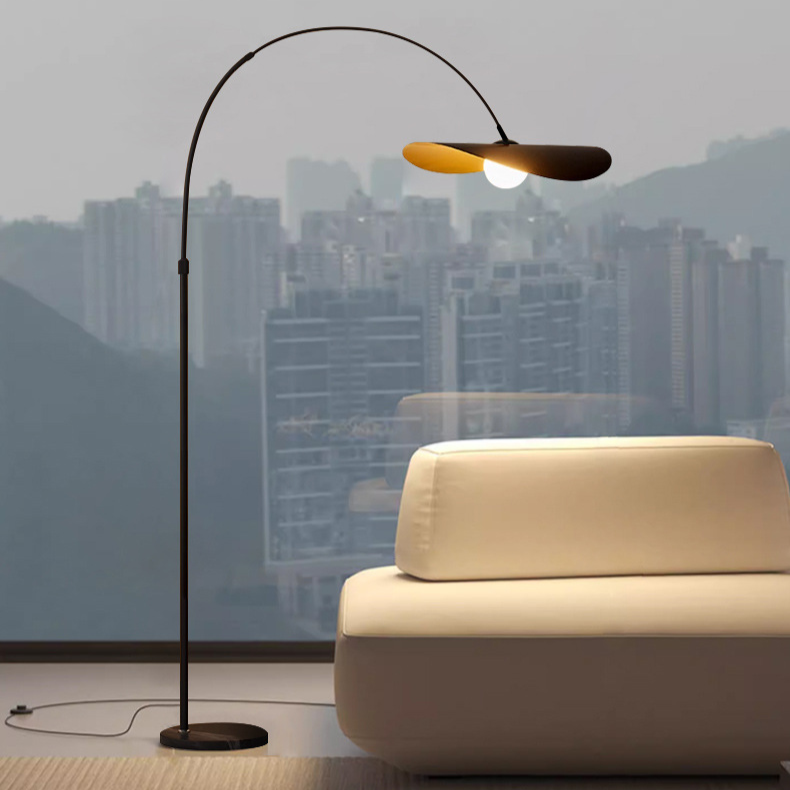 Handcrafted Iron & Acrylic Floor Lamp