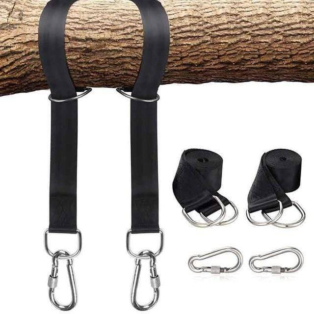 Heavy-Duty Tree Swing Hanging Hammock Straps Kit