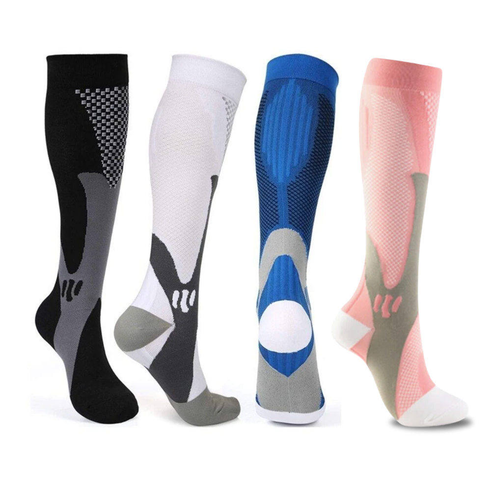 High-Grade Compression Socks - Reduces Swellings & Varicose Veins