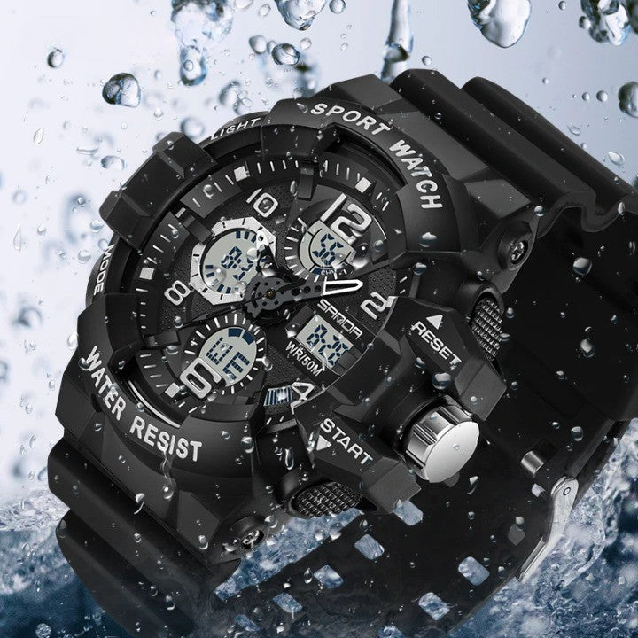 High Resistance Waterproof Military Digital Watch