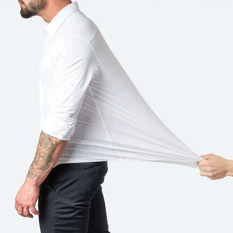 Hugo Stretch Men's Shirt - Comfort and Class