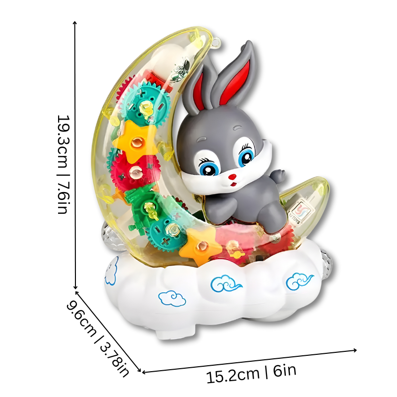 Interactive Light-Up Dancing Bunny Toy for Kids