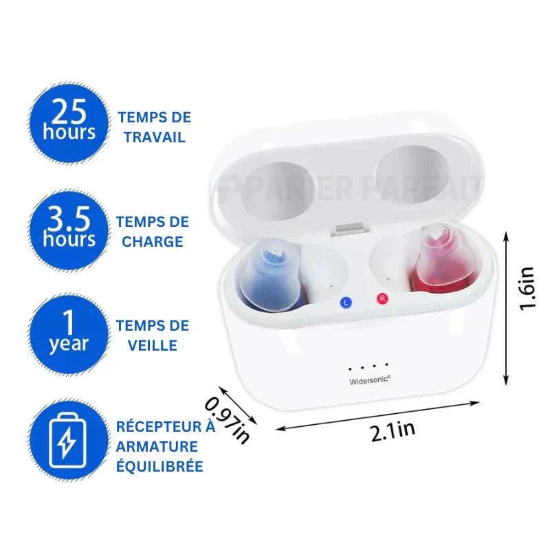 Invisible and Powerful Hearing Aid V30