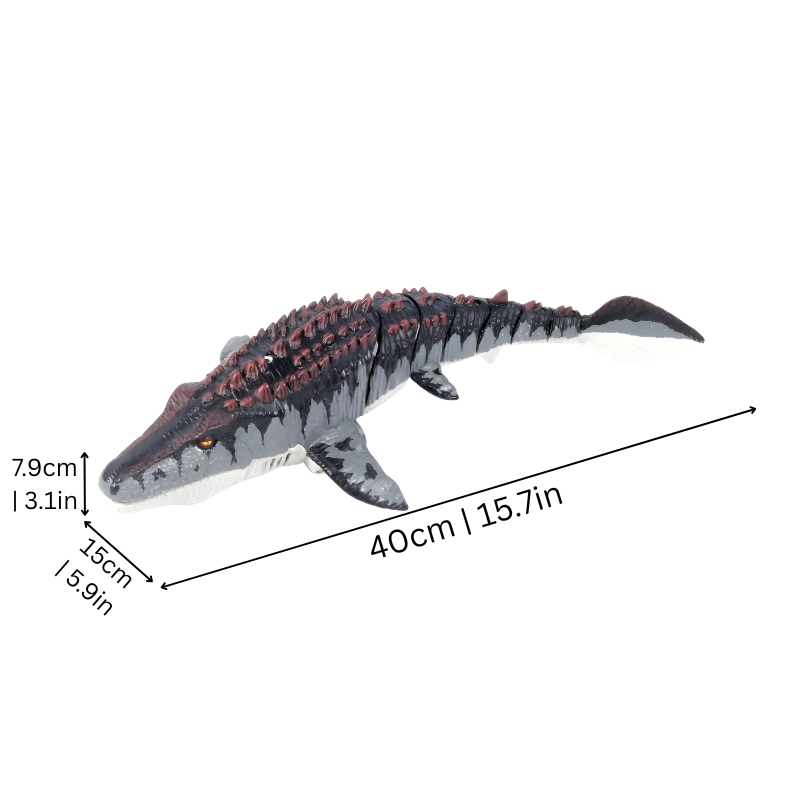 Kids' RC Swimming Dinosaur Toy with Water Spray