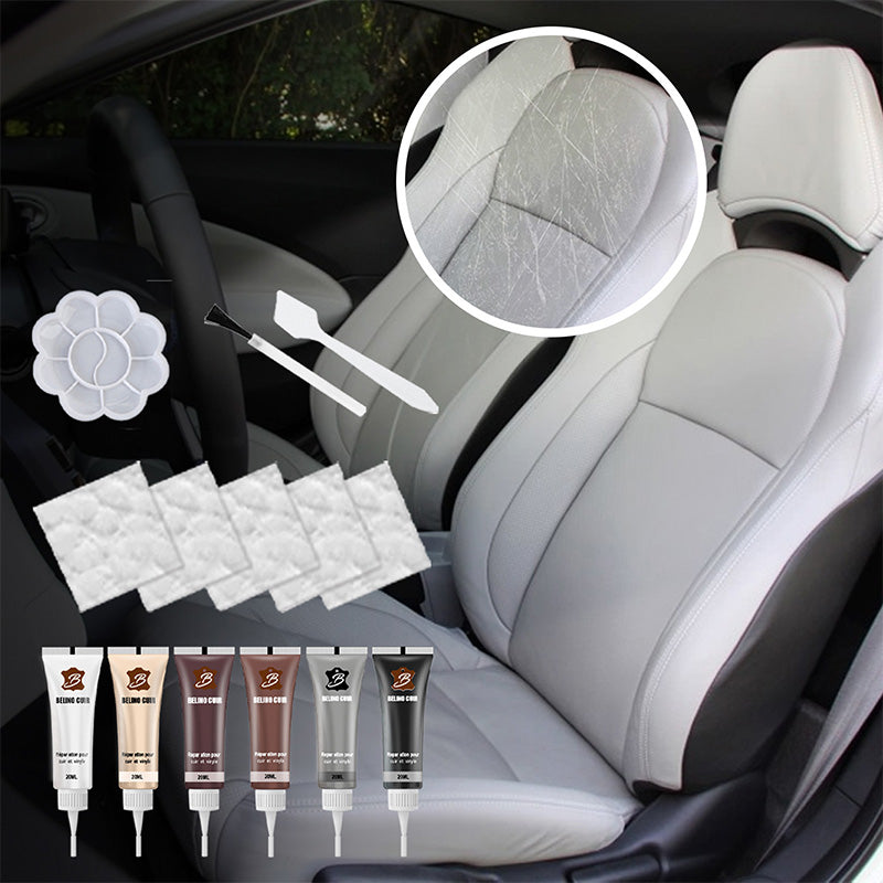 Leather Color Repair Paste Set | 6 Colors | Waterproof with Tools