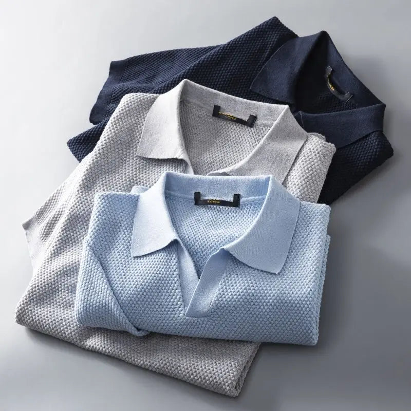Luxe Peruvian Polo Shirt
