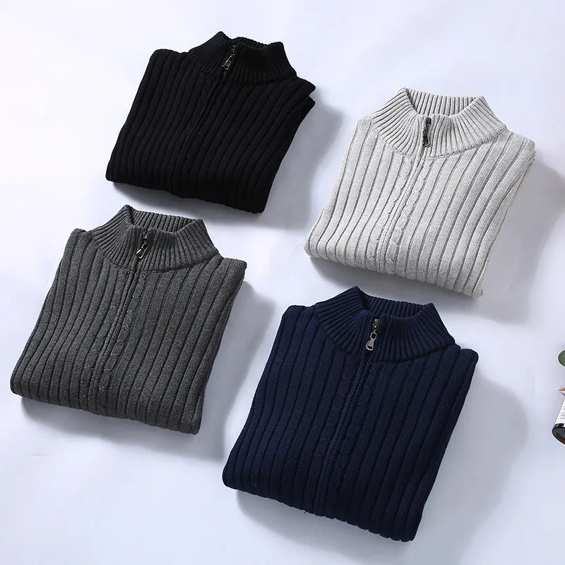 Luxe Zip Cardigan