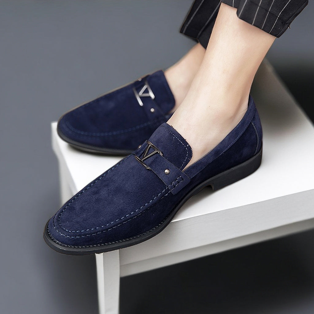 Luxury Loafers with Buckle