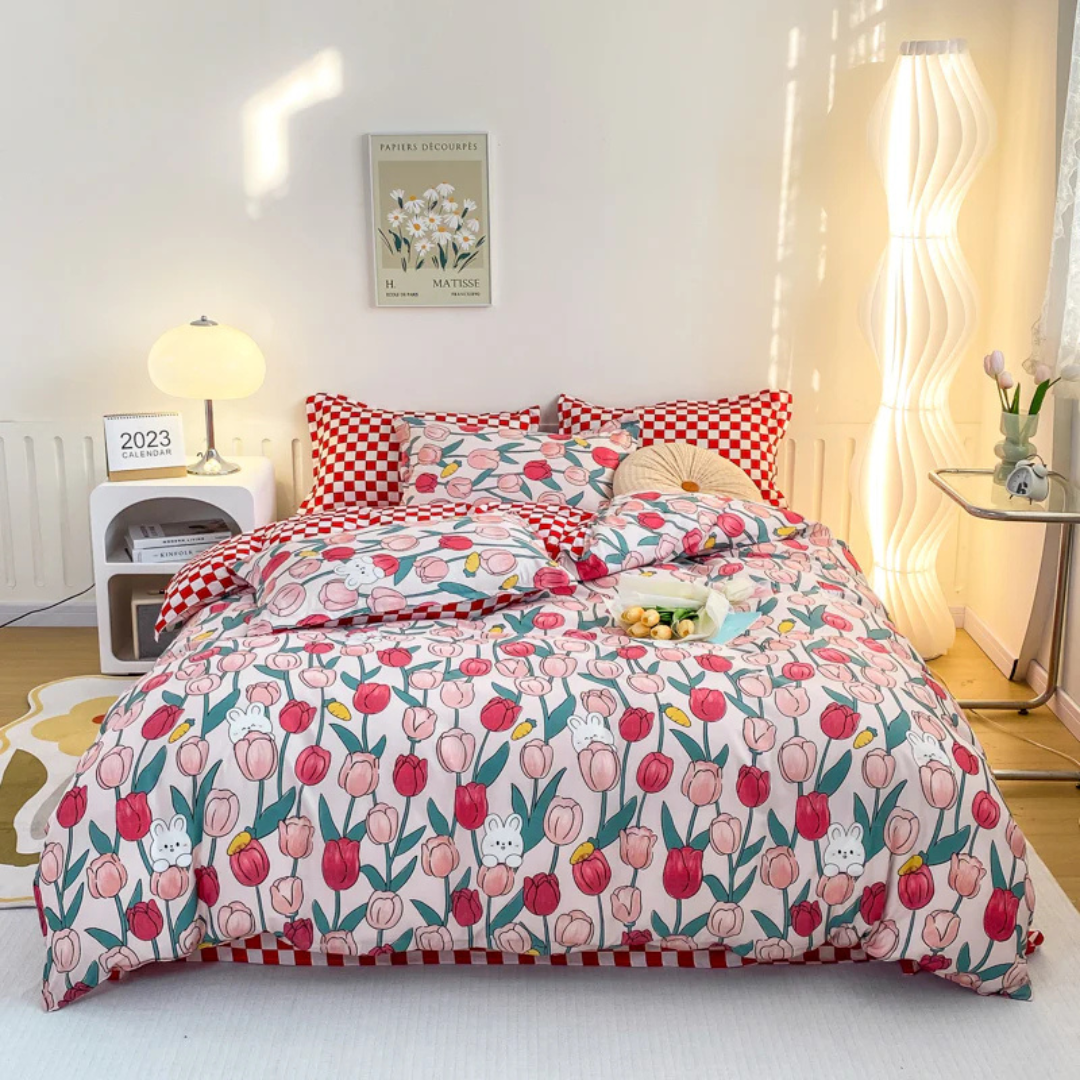 Luxury Modern Duvet Cover Set with Pillowcases