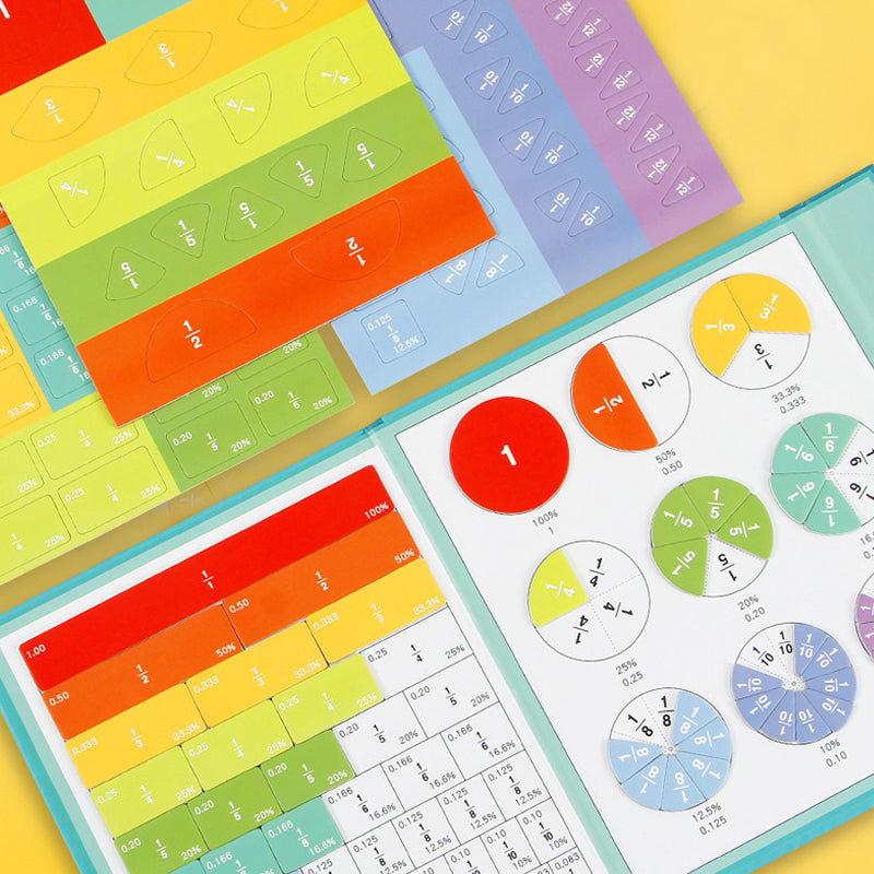 Magnetic Fraction Disk Demonstrator: Learn Fractions Easily!