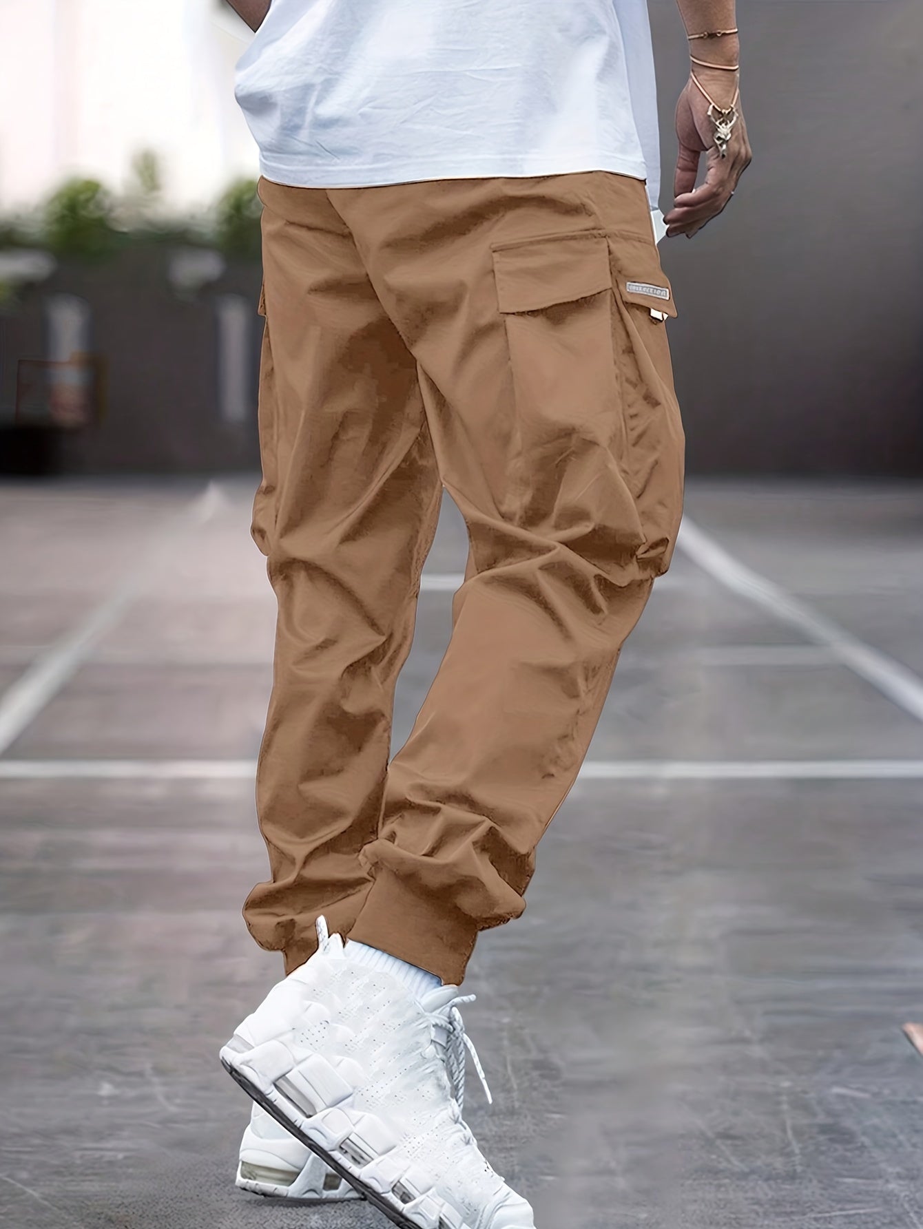 Men's Drawstring Cargo Pants