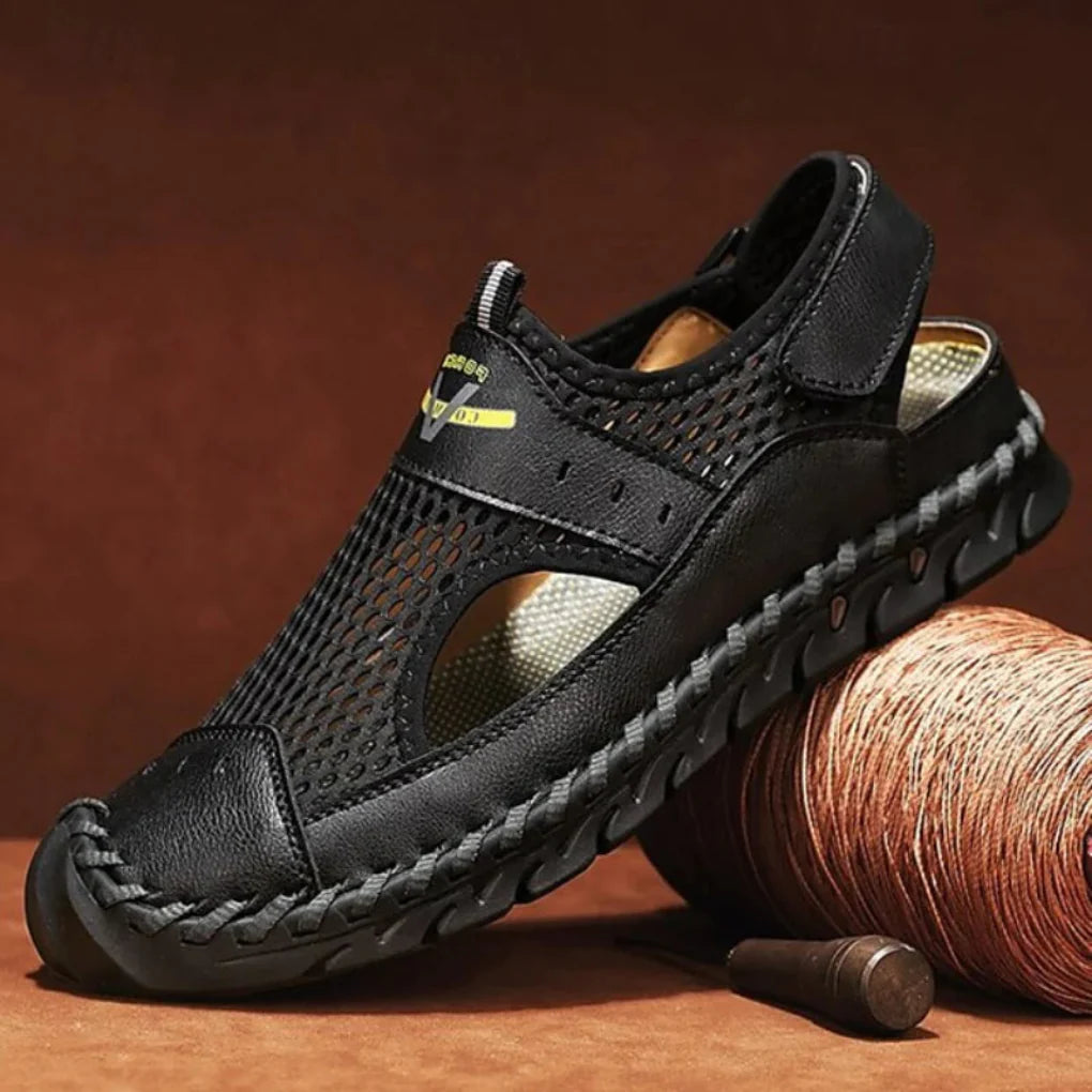 Men's Orthopedic Sandals with Closed Toe