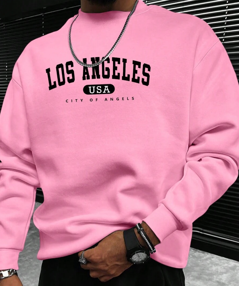 Men's Sweater in Modern Design with Comfortable Fit and Multiple Colors