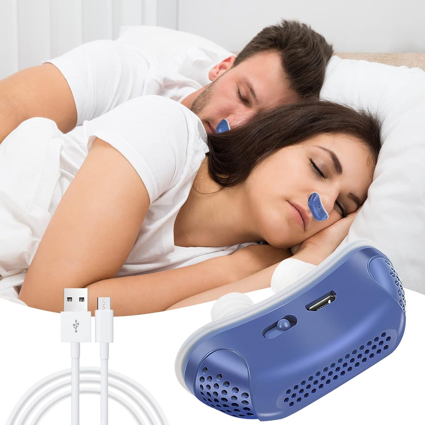 Micro CPAP Sleep Apnea Device - Anti-Snoring