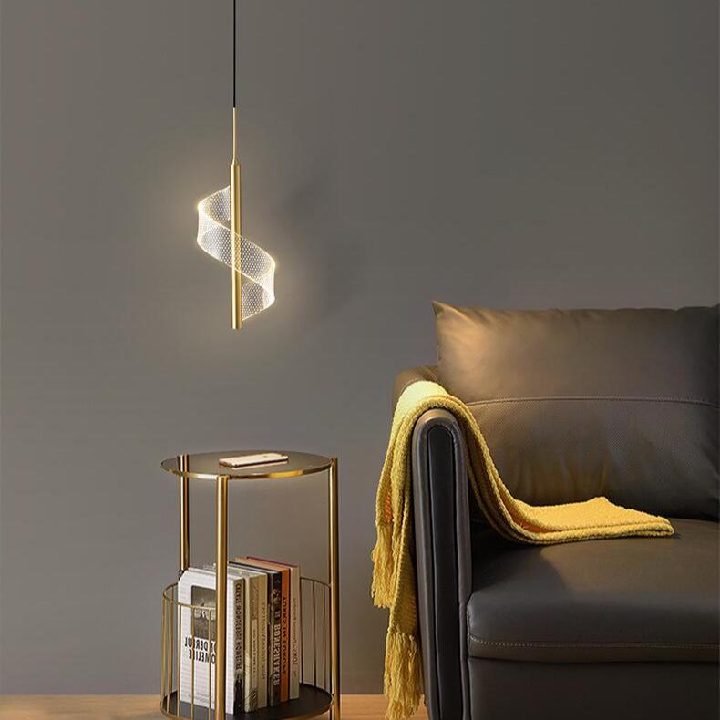 Modern LED Pendant Lamps – metal construction – energy-saving lighting – minimalist and durable design for contemporary interiors