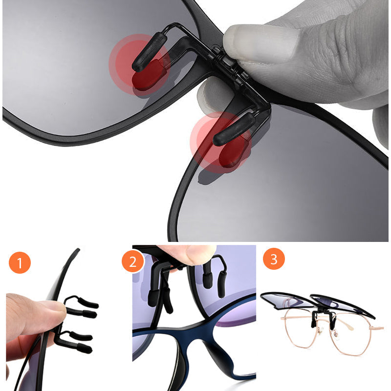 New Type Sunglasses Glasses Clip