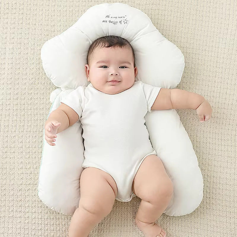 Orthopedic Pillow for Infants U Shape Made of Organic Cotton – Adjustable Neck Support, Comfortable Sleep 0-24 Months
