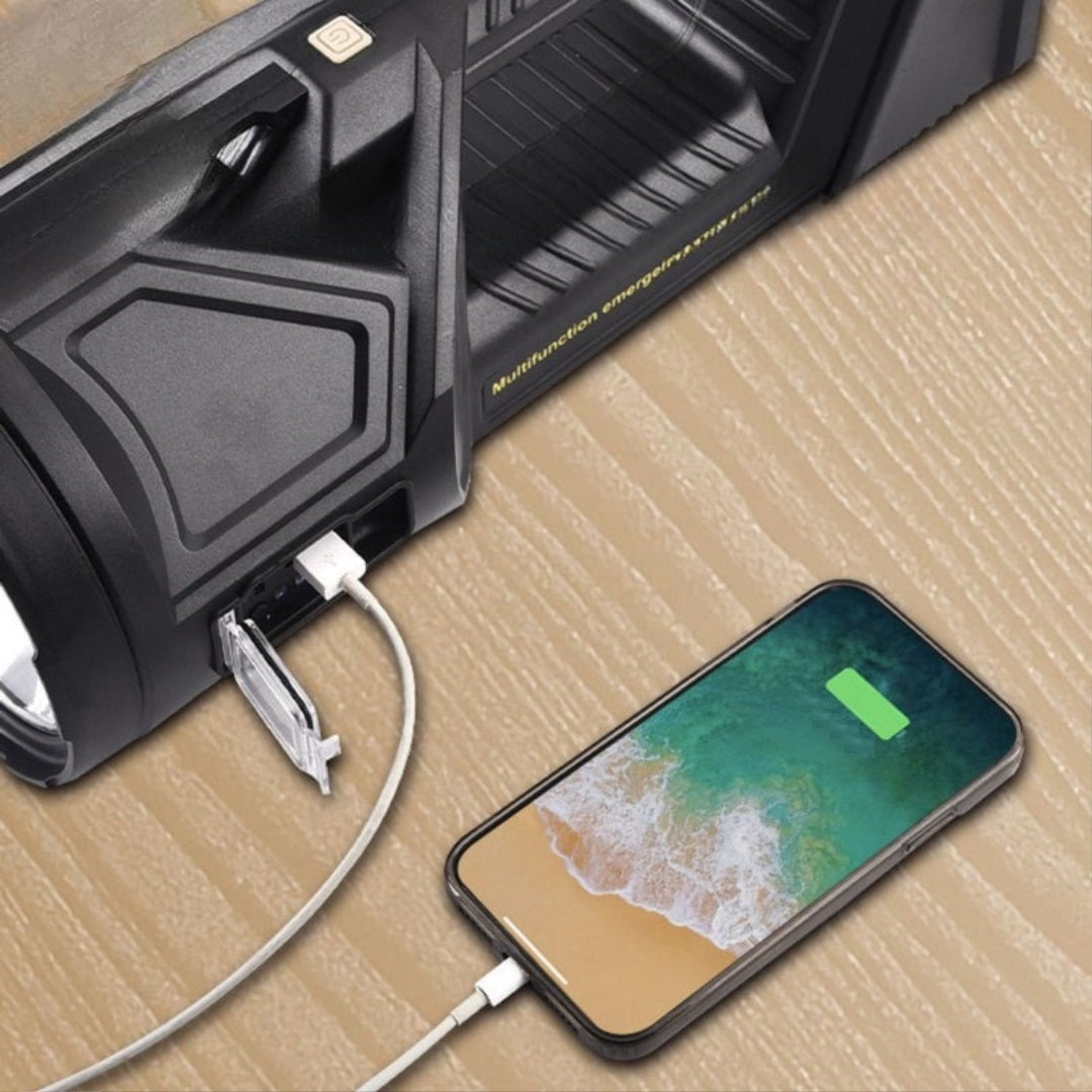 PowerLight: Multifunctional, Powerful, Rechargeable Emergency Light